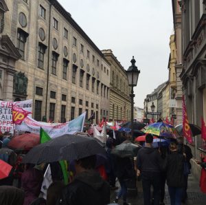 Demonstration gegen CETA und TTIP in München